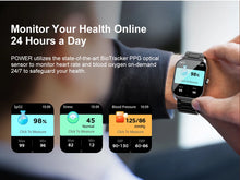 Load image into Gallery viewer, Karchilor 2024 Smart Watches For Men 2.01-inch curved screen Bluetooth call IP68 sports and fitness waterproof smartwatch