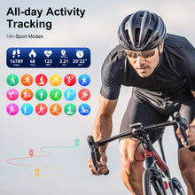 Load image into Gallery viewer, Karchilor 2024 Smart Watches For Men 2.01-inch curved screen Bluetooth call IP68 sports and fitness waterproof smartwatch