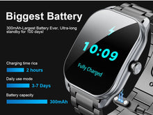 Load image into Gallery viewer, Karchilor 2024 Smart Watches For Men 2.01-inch curved screen Bluetooth call IP68 sports and fitness waterproof smartwatch