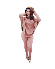 Load image into Gallery viewer, New Two Piece Set Women Fall Winter Clothing Solid Loose Top Leggings Sweatsuit Joggers Matching Set Wholesale Dropshipping 2020