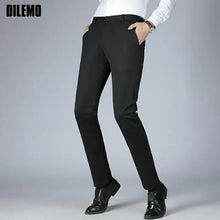 Load image into Gallery viewer, DILEMO Trousers Non-ironing Wrinkle Free New Brand Casual Elastic Long Men Pants Business Straight Fashion Men's Clothing