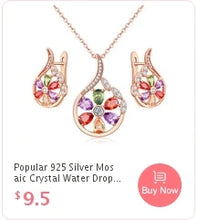 Load image into Gallery viewer, Green Jade Ring Gifts Fashion Men Charm Gemstone Crystal Women Jewelry Zircon 925 Silver Amulet Chalcedony Natural