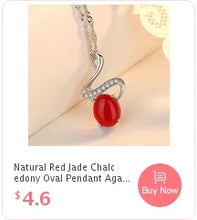 Load image into Gallery viewer, Green Jade Ring Gifts Fashion Men Charm Gemstone Crystal Women Jewelry Zircon 925 Silver Amulet Chalcedony Natural