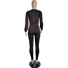 Load image into Gallery viewer, 2021 Fall Clothes for Women Letter Printing Casual Elastic Waist Loungewear Women Fashion New Arrival Long Sleeve Two Piece Set