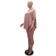 Load image into Gallery viewer, New Two Piece Set Women Fall Winter Clothing Solid Loose Top Leggings Sweatsuit Joggers Matching Set Wholesale Dropshipping 2020