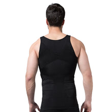 Load image into Gallery viewer, Men's Compression Body Shaper Tank Top, Slimming Vest Abs Abdomen Slim Gym Workout Tummy Control Compression Tank Top Shapewear