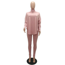 Load image into Gallery viewer, New Two Piece Set Women Fall Winter Clothing Solid Loose Top Leggings Sweatsuit Joggers Matching Set Wholesale Dropshipping 2020