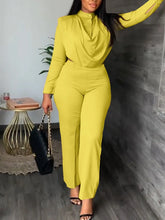 Load image into Gallery viewer, Sexy Off Waist Long Sleeve Shirt Trousers Office Lady Spring Summer Fashion Elegant Solid Pants Two Piece Set Women Outfit 2023