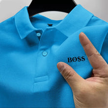 Load image into Gallery viewer, Men's Short Sleeve Polo Shirt, Quick Dry, Breathable, Casual, Stylish, Business, Sports, Summer, High, New, 2025