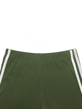 Load image into Gallery viewer, Women's home wear ribbed casual two-piece summer shorts suit (tube top + stretch leggings)