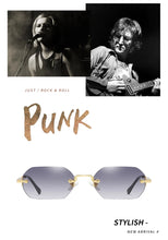 Load image into Gallery viewer, Vintage Rimless Polygon Sunglasses Women Men Luxury Brand Designer Popular Travel Small Frame Sun Glasses Ladies