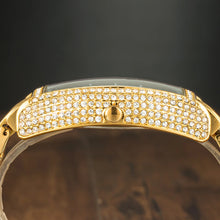 Load image into Gallery viewer, Luxury Gold Watches Men Brand MISSFOX Fashion Hip Hop lce Diamond Sun Pattern Literal Quartz Wristwatch Male Dropshipping Hot