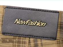 Load image into Gallery viewer, Luxury Brand Men's Stripe Plaid Casual Pants Men Army Green Four Seasons High Quality Business Trousers Men's Slim Straight Pant