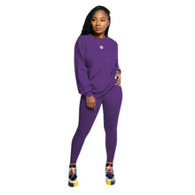 Load image into Gallery viewer, two piece set women 2 piece set stacked leggings clothes for women outfits stacked pants tracksuit female fall clothes