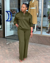 Load image into Gallery viewer, CM.YAYA Long Sleeve Women Set Loose Long Sleeve Hoodies Pant Suits 2024 Spring 2 Two Piece Sets Sporty Tracksuits Street Outfits