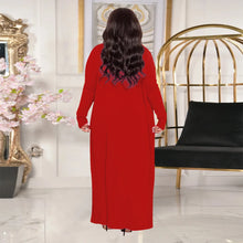 Load image into Gallery viewer, Plus Size L-5XL Women's Casual Set Long-sleeved Jacket Pants Undershirt 3 Piece Suit Knitwear Tracksuits Sweatsuits Outfits