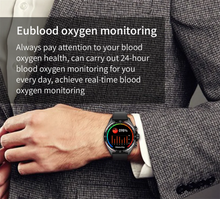 Load image into Gallery viewer, LIGE New GPS Smart Watch Men Outdoor Compass Sport Fitness Bracelet Bluetooth Call Clock Waterproof NFC Steel Smartwatch For Men