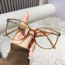 Load image into Gallery viewer, Luxury Far Sight Reading Glasses for Women Blue Light Blocking Computer Eyewear New Trendy Cat Eye Eyeglasses for Women Men