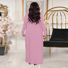 Load image into Gallery viewer, Plus Size L-5XL Women's Casual Set Long-sleeved Jacket Pants Undershirt 3 Piece Suit Knitwear Tracksuits Sweatsuits Outfits