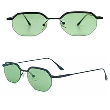 Load image into Gallery viewer, Caterside New Retro Small Frame Sunglasses Men's Polygonal Lenses Sun Glasses Women Business Travel Party Eyewear Summer Style
