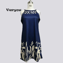 Load image into Gallery viewer, 2024 Women Elegant Dress Loose Casual Short Dress Hollow Out Floral Print Round Neck Ladies Summer Dress 2022