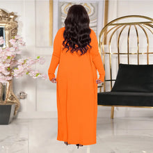 Load image into Gallery viewer, Plus Size L-5XL Women's Casual Set Long-sleeved Jacket Pants Undershirt 3 Piece Suit Knitwear Tracksuits Sweatsuits Outfits