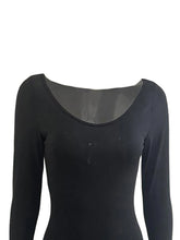 Load image into Gallery viewer, Elegant Women s Long Sleeve Round Neck Solid Color Maxi Dress with Fit Design for Casual and Home Wear