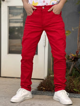 Load image into Gallery viewer, New Men's Denim Pants for 2025 Casual and Versatile Straight Fit with Waist Tuck Available in Multiple Fashionable Colors