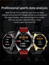 Load image into Gallery viewer, LIGE New GPS Smart Watch Men Outdoor Compass Sport Fitness Bracelet Bluetooth Call Clock Waterproof NFC Steel Smartwatch For Men