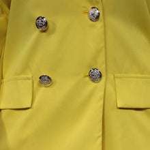 Load image into Gallery viewer, Autumn Winter 2 Piece Outfits for Women Blazer Jackets High Waisted Straight Leg Pants Suits Set Business Casual Office