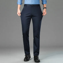 Load image into Gallery viewer, 5 Colors Men's Business Casual Pants Autumn New Anti-wrinkle Stretch Straight Soft Trousers Fashion Formal Male Clothing