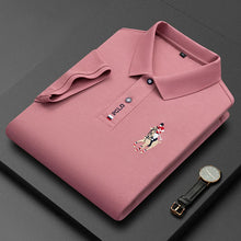 Load image into Gallery viewer, Paul Brand Genuine T-shirt Men's Short Sleeved Polo Shirt Summer High-end Embroidery Lapel T-shirt Trend