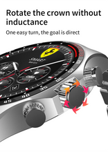 Load image into Gallery viewer, LIGE New GPS Smart Watch Men Outdoor Compass Sport Fitness Bracelet Bluetooth Call Clock Waterproof NFC Steel Smartwatch For Men