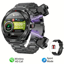 Load image into Gallery viewer, New T95 Smart Watch TWS 2-in-1 Bluetooth Earphones With Built-in Speaker HIFI 9D Sound Quality Health And Exercise Monitoring