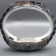 Load image into Gallery viewer, Stainless Steel Men's Watches Luxury Diamond Silver Iced Out Quartz Watch Top Brand 30M Waterproof Big Dial Tonneau Reloj Hombre