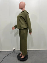 Load image into Gallery viewer, CM.YAYA Long Sleeve Women Set Loose Long Sleeve Hoodies Pant Suits 2024 Spring 2 Two Piece Sets Sporty Tracksuits Street Outfits