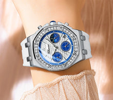 Load image into Gallery viewer, New CHENXI Watches Women Sport Fashion Casual Quartz Wristwatches Waterproof Moon Phase Chronograph Clock Ladies Watches Elegant