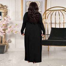 Load image into Gallery viewer, Plus Size L-5XL Women's Casual Set Long-sleeved Jacket Pants Undershirt 3 Piece Suit Knitwear Tracksuits Sweatsuits Outfits