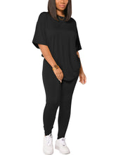 Load image into Gallery viewer, Women's Casual 2 Piece Outfits 2024 Sweatshirt and Sweatpant Jogger Sets Tracksuits