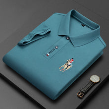 Load image into Gallery viewer, Paul Brand Genuine T-shirt Men's Short Sleeved Polo Shirt Summer High-end Embroidery Lapel T-shirt Trend