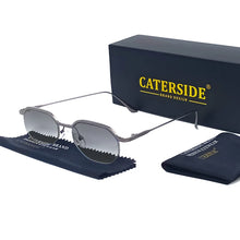 Load image into Gallery viewer, Caterside New Retro Small Frame Sunglasses Men's Polygonal Lenses Sun Glasses Women Business Travel Party Eyewear Summer Style