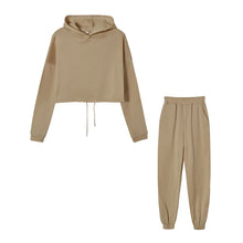 Load image into Gallery viewer, Fall Winter 2025 New Women's Hoodies Two Piece Set - Oversized Hoodie Sweatpants Sportswear Suit |Casual Sweatshirt Trouser Set