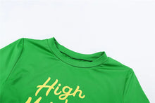 Load image into Gallery viewer, Fitness Jogging Suit Set Women Fall Casual Crop Top Folds Tees + Drawstring Wide-Leg Tracksuits Set Fitness Tracksuits Two Piece