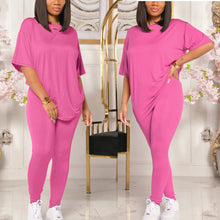 Load image into Gallery viewer, Women's Casual 2 Piece Outfits 2024 Sweatshirt and Sweatpant Jogger Sets Tracksuits