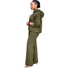 Load image into Gallery viewer, CM.YAYA Long Sleeve Women Set Loose Long Sleeve Hoodies Pant Suits 2024 Spring 2 Two Piece Sets Sporty Tracksuits Street Outfits