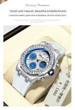 Load image into Gallery viewer, New CHENXI Watches Women Sport Fashion Casual Quartz Wristwatches Waterproof Moon Phase Chronograph Clock Ladies Watches Elegant