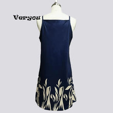 Load image into Gallery viewer, 2024 Women Elegant Dress Loose Casual Short Dress Hollow Out Floral Print Round Neck Ladies Summer Dress 2022