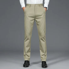 Load image into Gallery viewer, 5 Colors Men's Business Casual Pants Autumn New Anti-wrinkle Stretch Straight Soft Trousers Fashion Formal Male Clothing