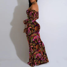 Load image into Gallery viewer, Women's Fall Off Shoulder Bodycon Dress Formal Long Sleeve Elegant Cocktail Party Maxi Dress Wedding Guest Dresses