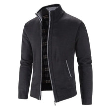 Load image into Gallery viewer, New Arrival Knitted Sweater Men Spring Autumn Casual Fleece Cardigan Men Sweaters Coats Solid Color Plus Size 3XL 5 Colors